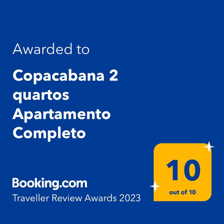 Copacabana 2 Quartos Apartamento Completo Rio de Janeiro Kültér fotó